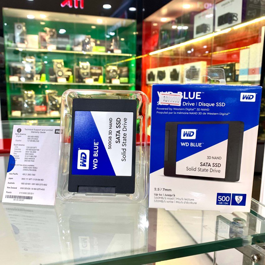 Ổ cứng SSD WD Blue 500GB SATA